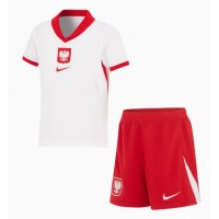 Poland Replica Home Minikit Euro 2024 Short Sleeve (+ pants)